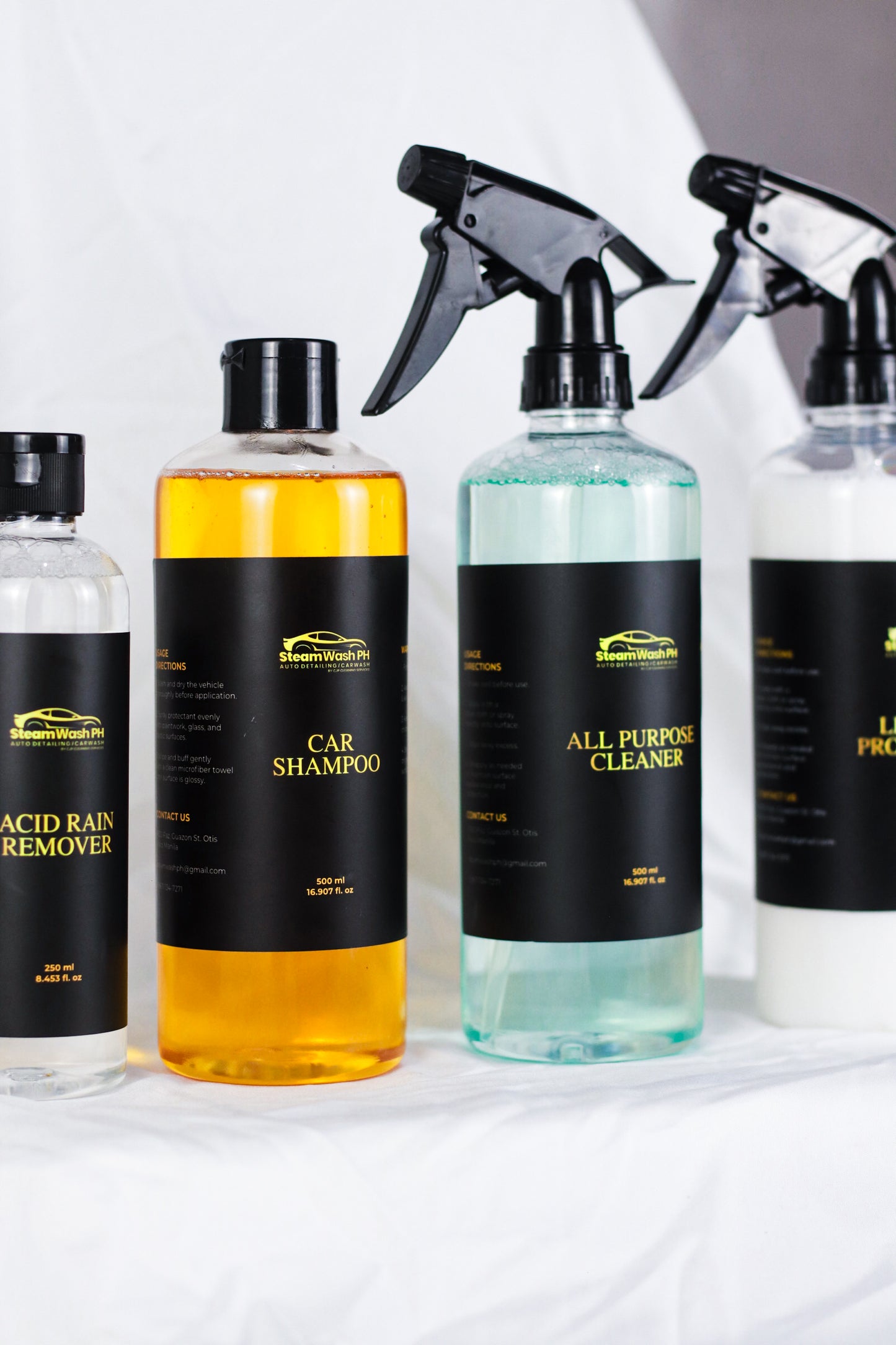 SteamWash - Full Car Detailing Kit