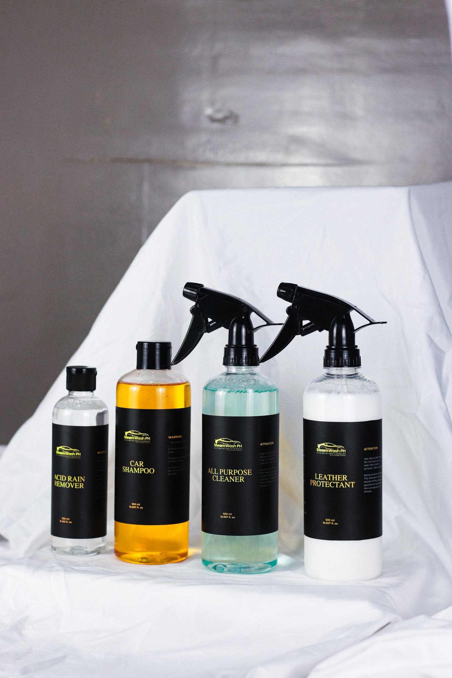 SteamWash - Full Car Detailing Kit